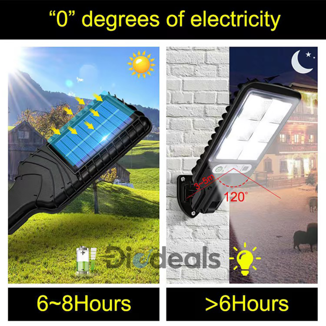 Luz LED Solar Inteligente