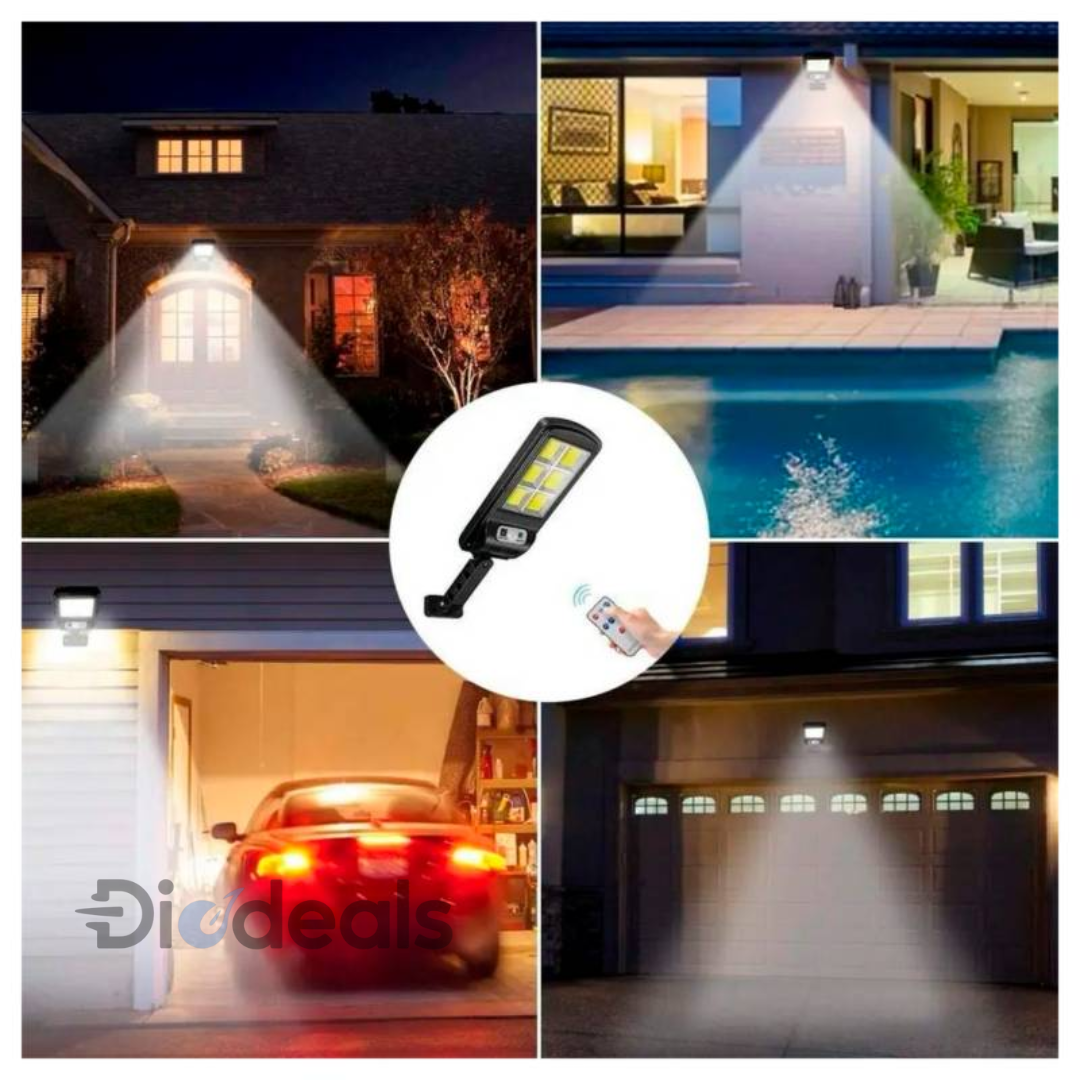 Luz LED Solar Inteligente