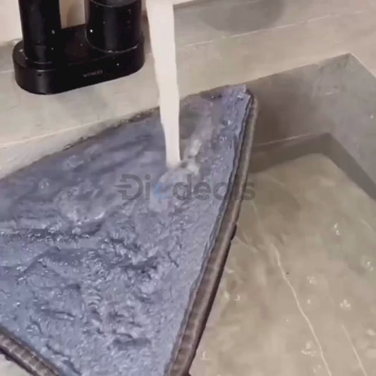 Rincones Brillantes con el Trapeador Triangular Mágico 360°